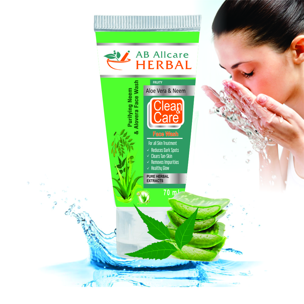 CLEAN   CARE  ALLOVERA FACEWASH 